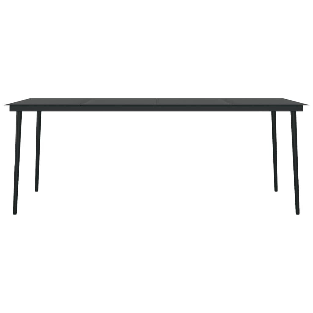 7-Piece Patio Dining Set - Dark Gray