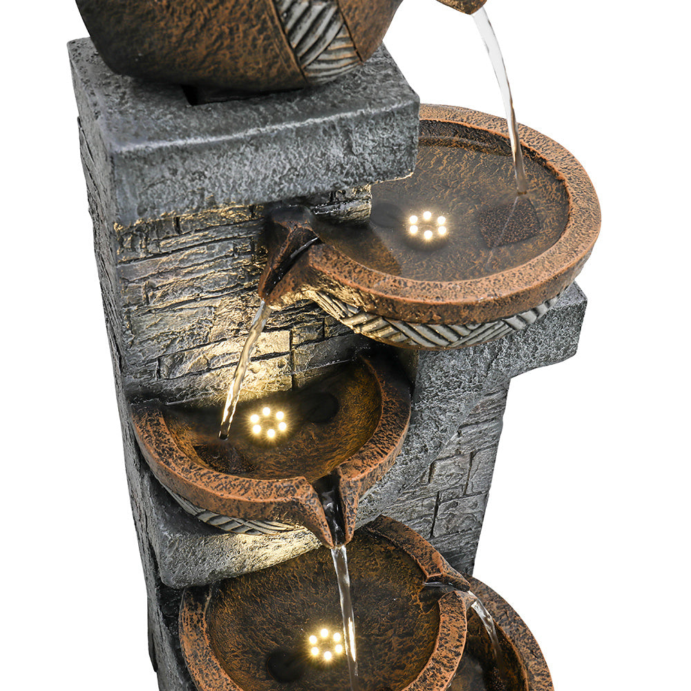 42.5" Garden Water Fountain - Elegant Home Garden Decor