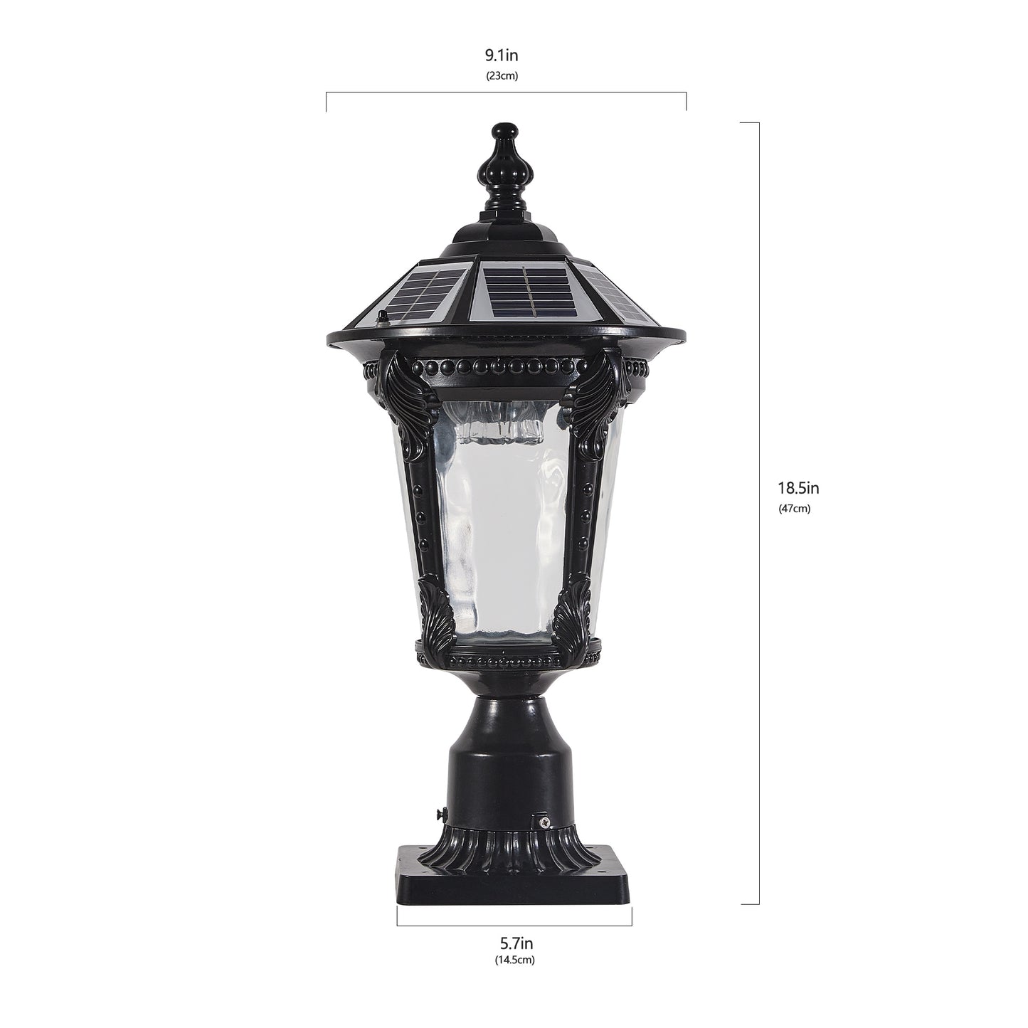 Solar Light with All-Weather Protection - IP65 Waterproof & Heat Resistant