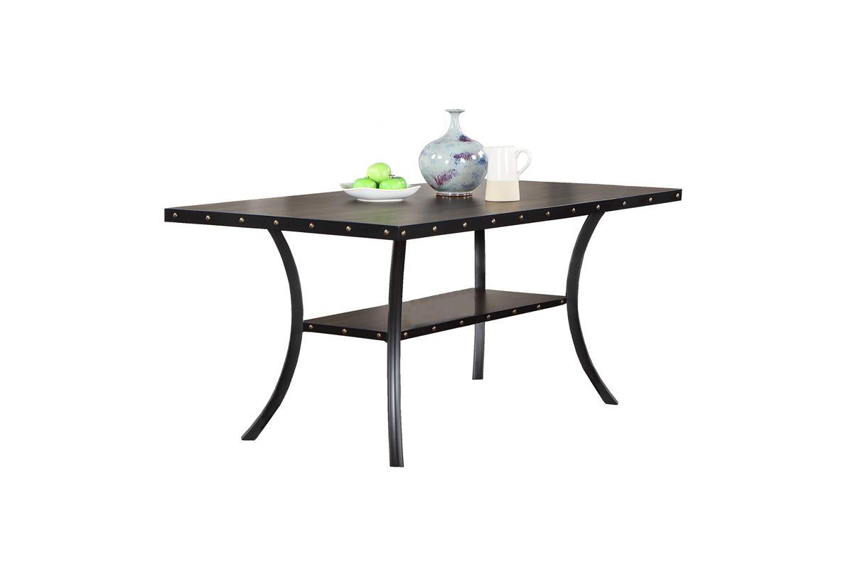 Classic Dining Room Furniture - Wooden Rectangle Dining Table Set