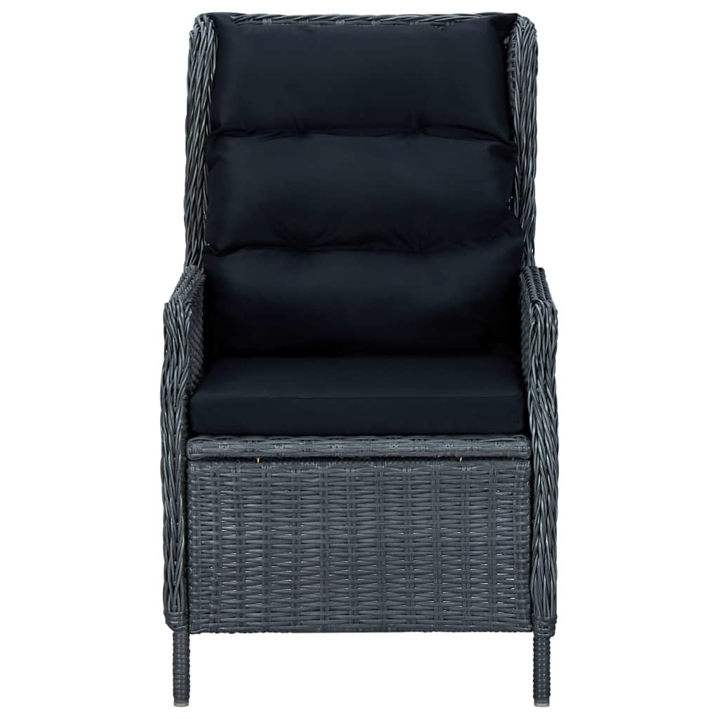 7-Piece Patio Dining Set - Dark Gray