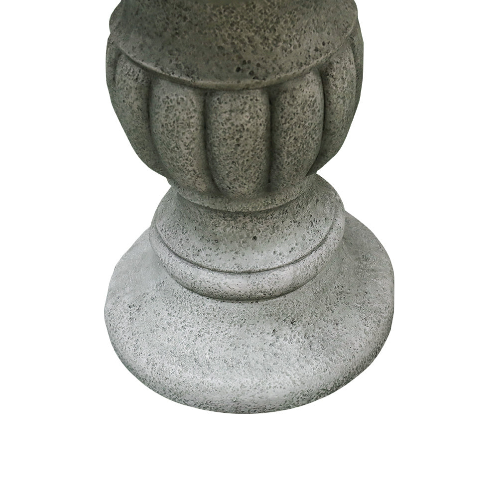 39.3" Outdoor Concrete Floor Water Fountain - Submersible Electric Pump
