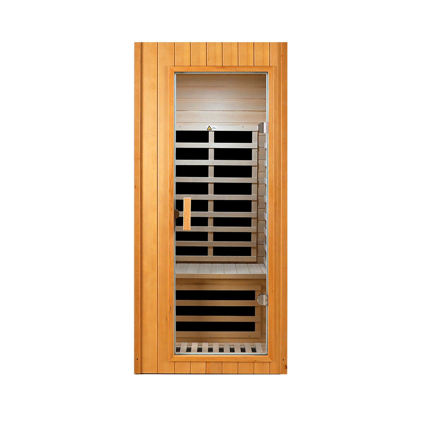Hemlock One-Person Far Infrared Sauna Room - Roof Embedded Indoor Sauna