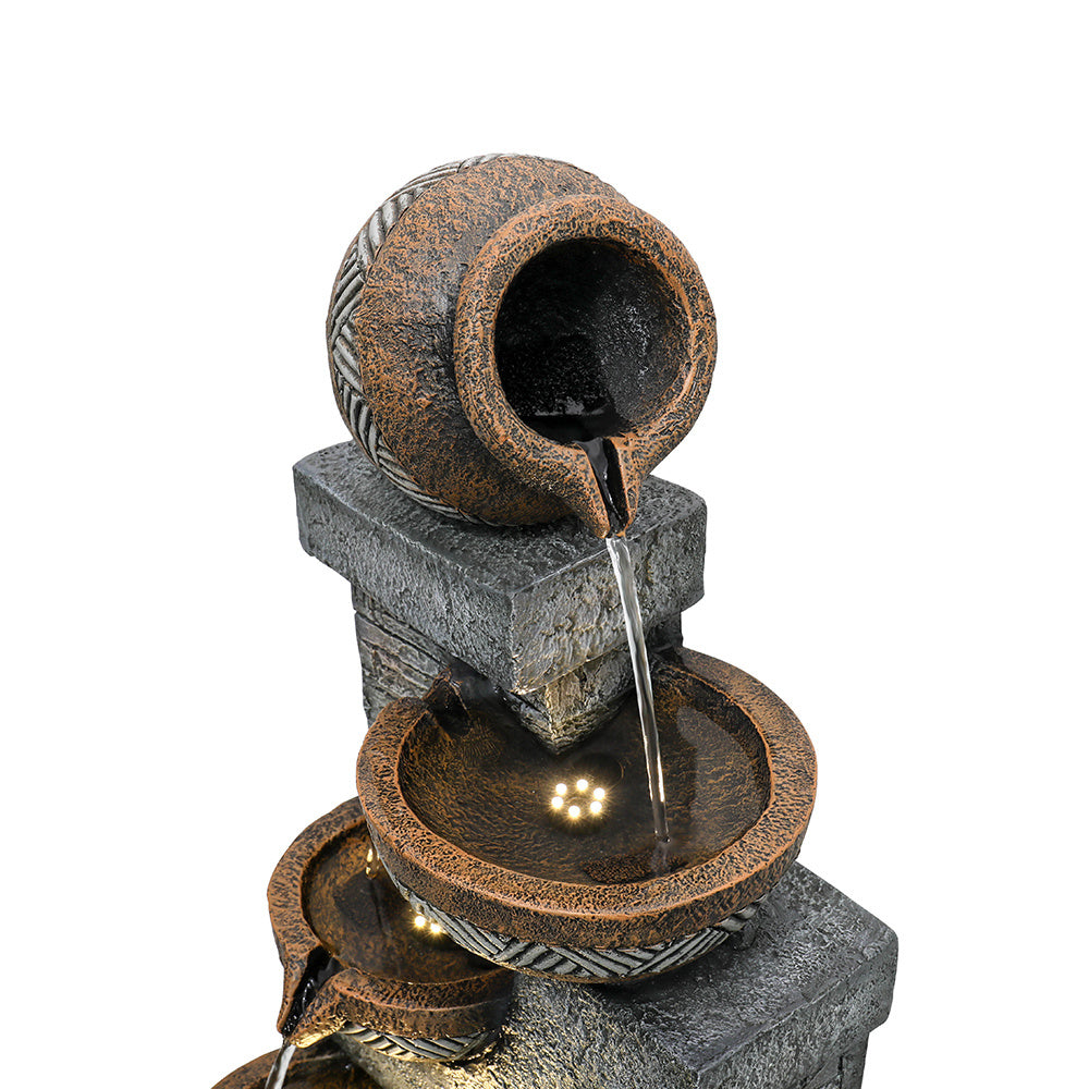 42.5" Garden Water Fountain - Elegant Home Garden Decor