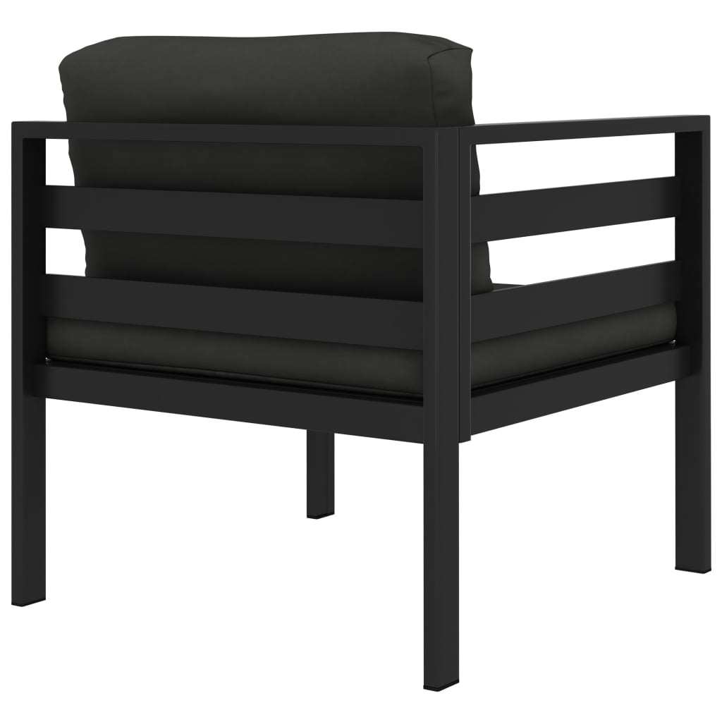 Stylish Aluminum Patio Lounge Set - Modular Design, Comfortable Cushions