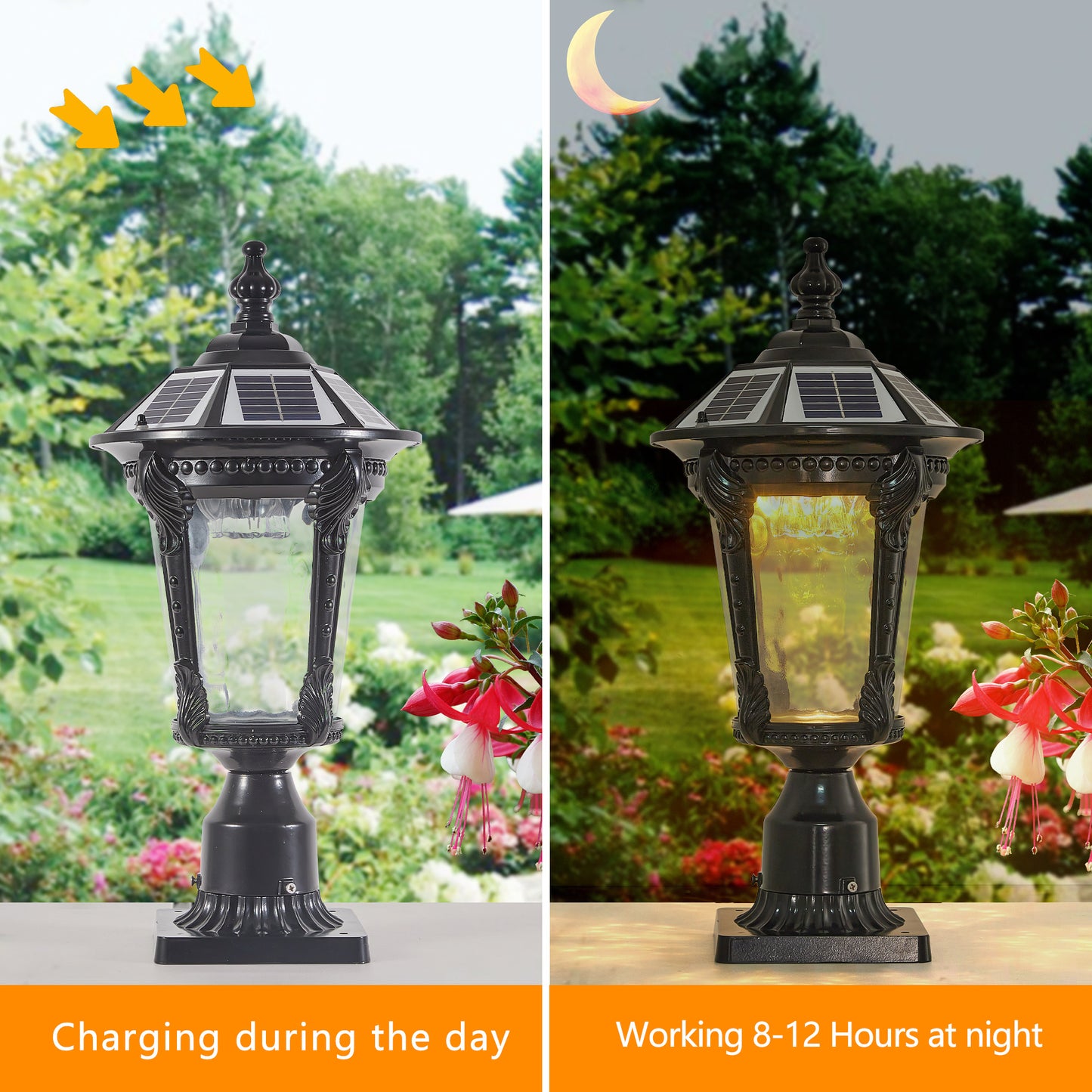 Solar Light with All-Weather Protection - IP65 Waterproof & Heat Resistant