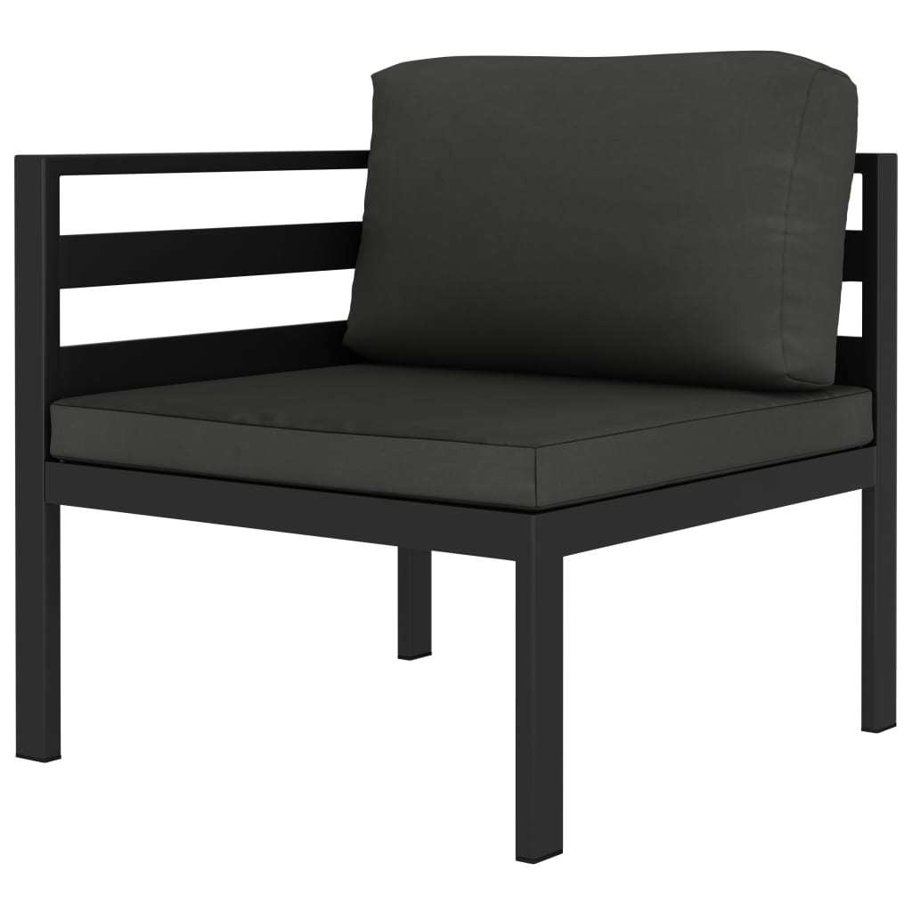 Stylish Aluminum Patio Lounge Set - Modular Design, Comfortable Cushions