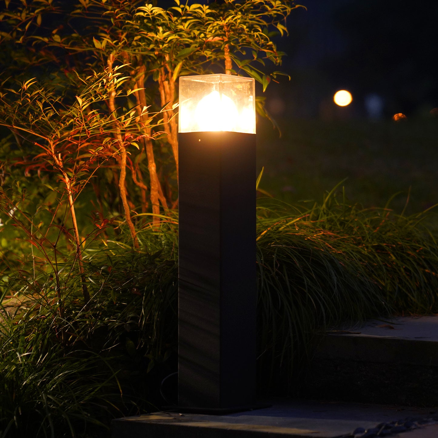 Landscape Path Lights with E26 Bulb Base - Modern Wired Pathway & Driveway Lights