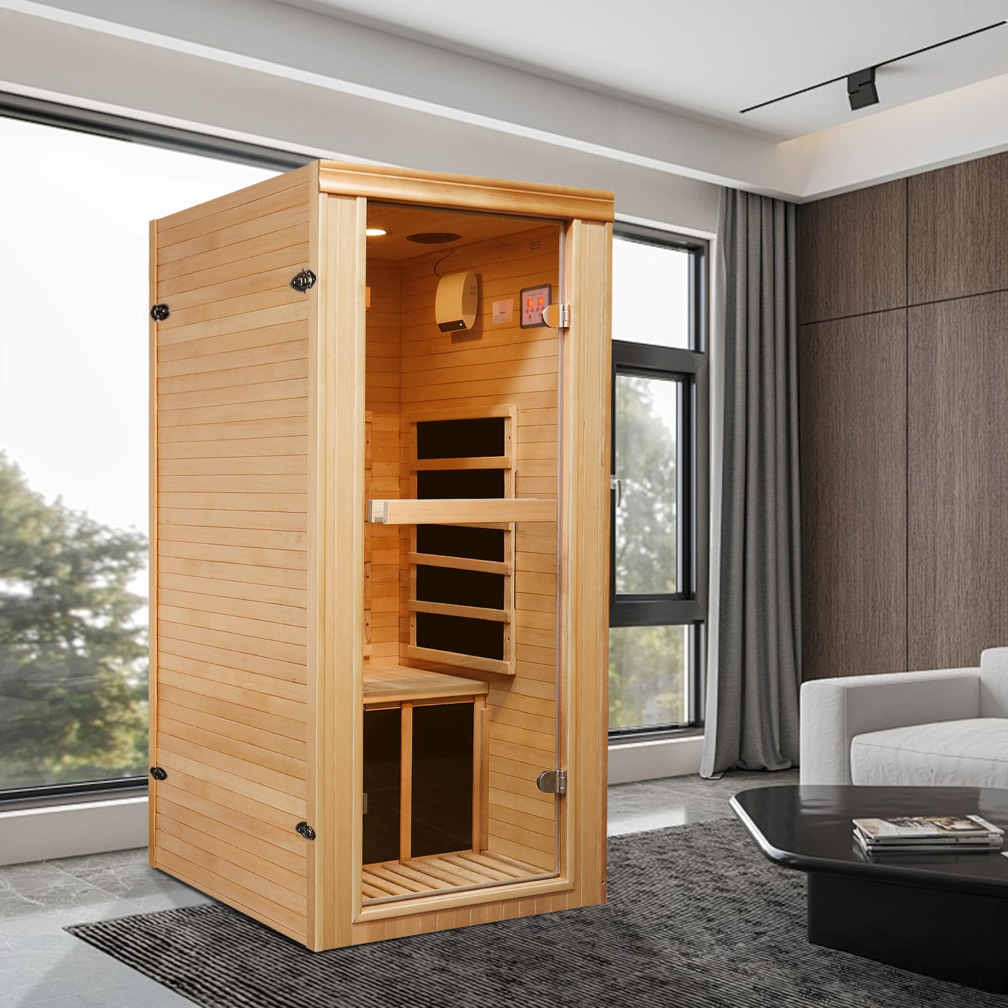 Single Person Far-Infrared Sauna Room - Home Wellness
