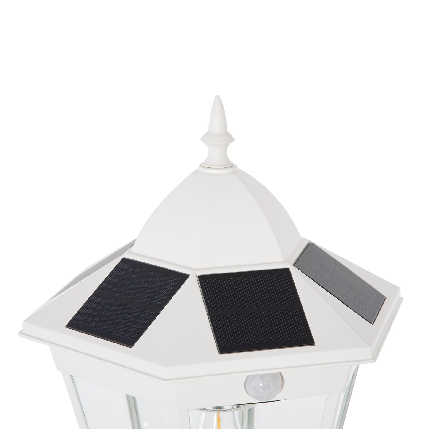 77" Solar Lamp Post Light - Waterproof Outdoor Vintage Street Lamp