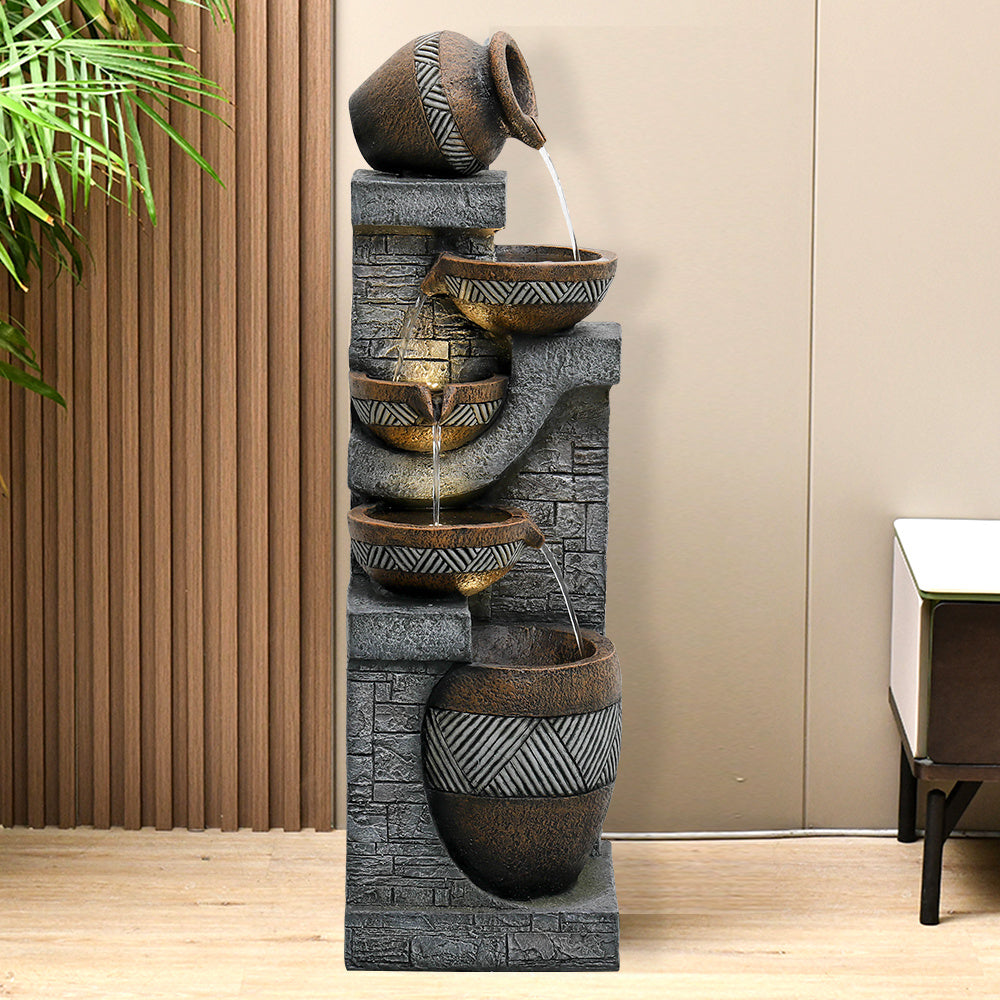 42.5" Garden Water Fountain - Elegant Home Garden Decor