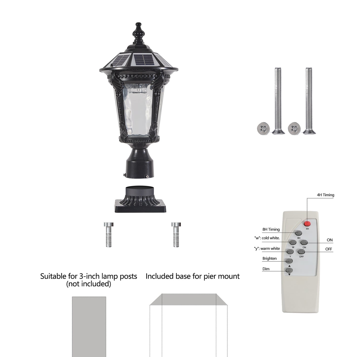 Solar Light with All-Weather Protection - IP65 Waterproof & Heat Resistant