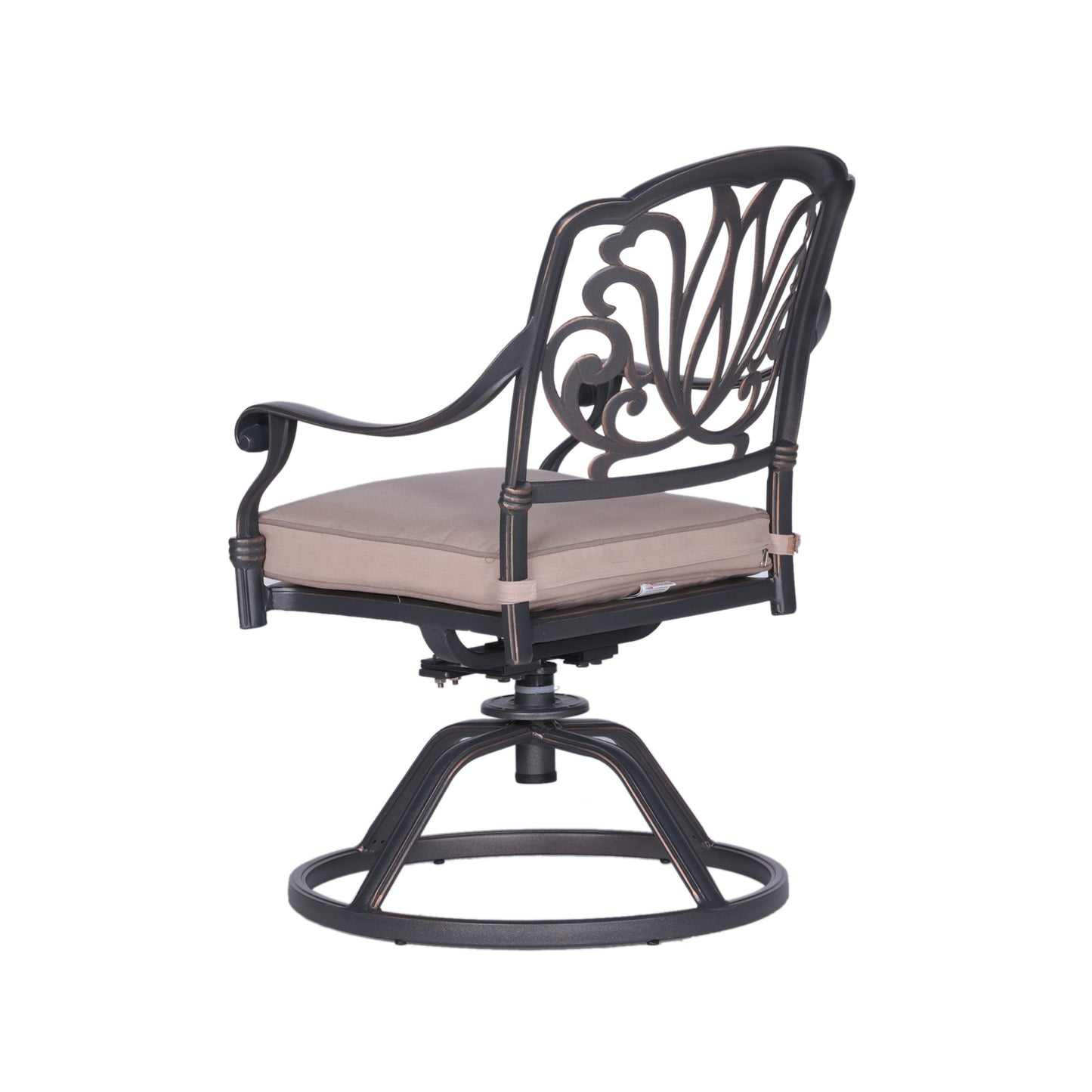 12-Person Aluminum Dining Set with Cushions - Durable Outdoor Elegance