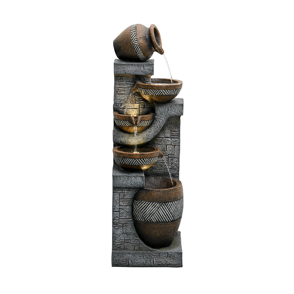 42.5" Garden Water Fountain - Elegant Home Garden Decor