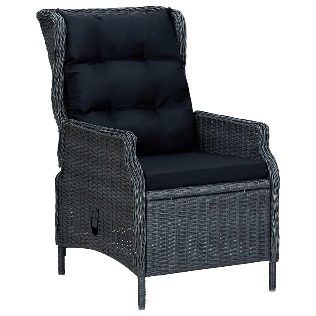 7-Piece Patio Dining Set - Dark Gray