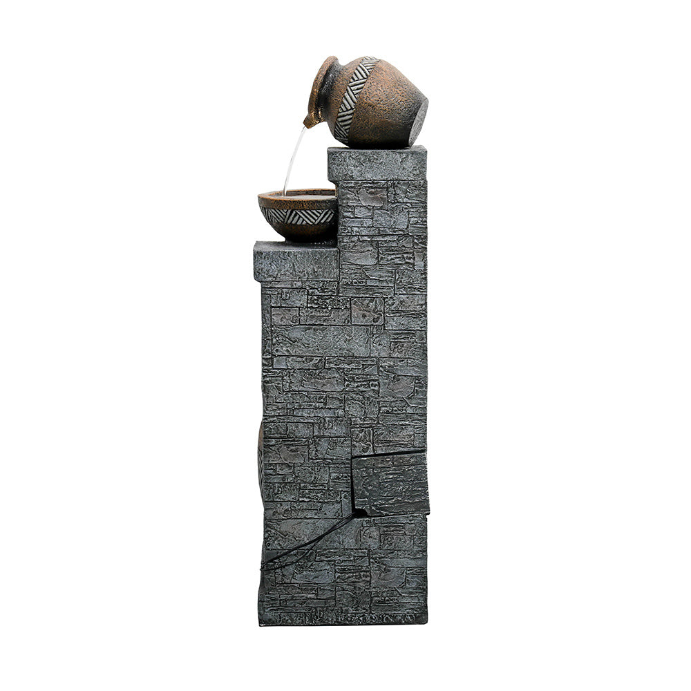 42.5" Garden Water Fountain - Elegant Home Garden Decor