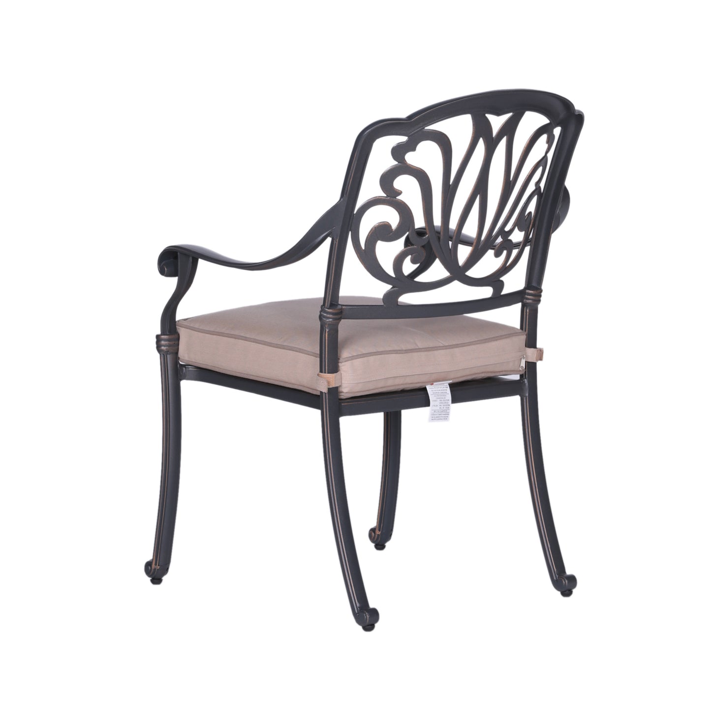 12-Person Aluminum Dining Set with Cushions - Durable Outdoor Elegance