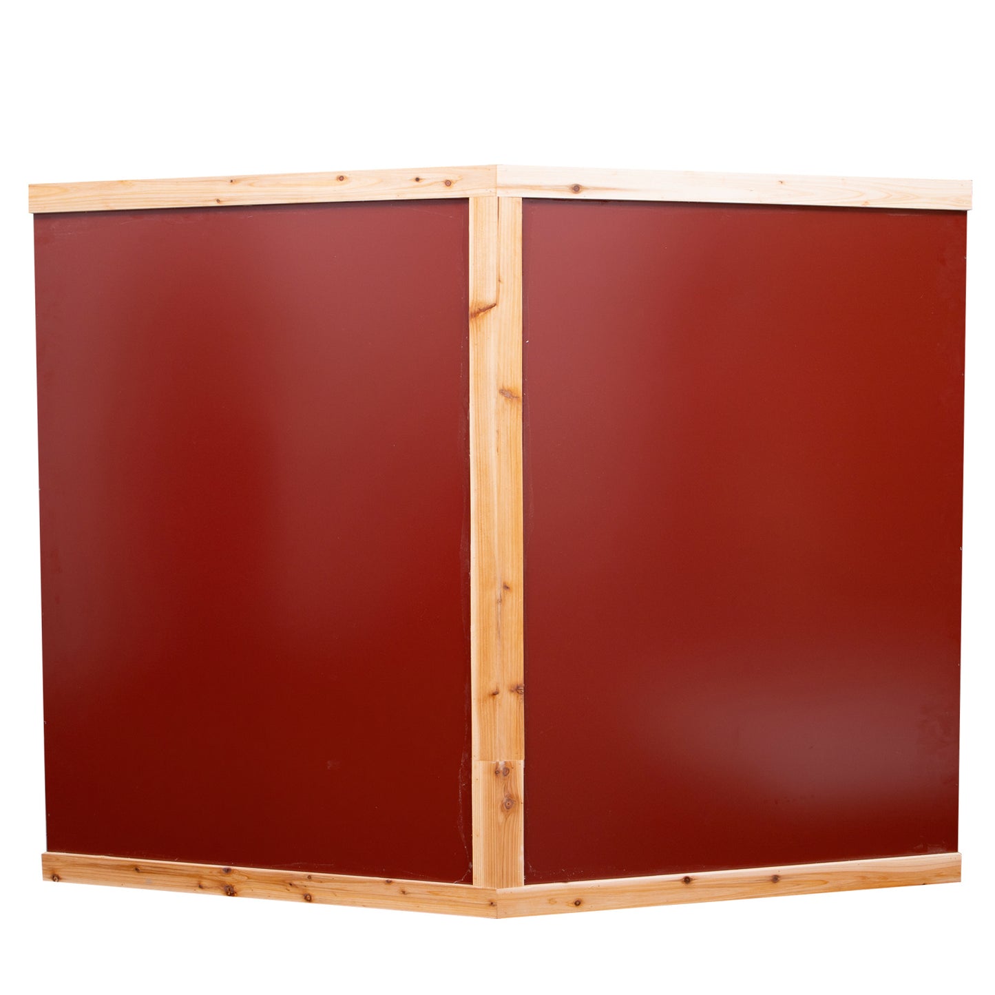Four-Person Khaya Far-Infrared Outdoor Sauna Room - 6 Heating Panels, Bluetooth Audio