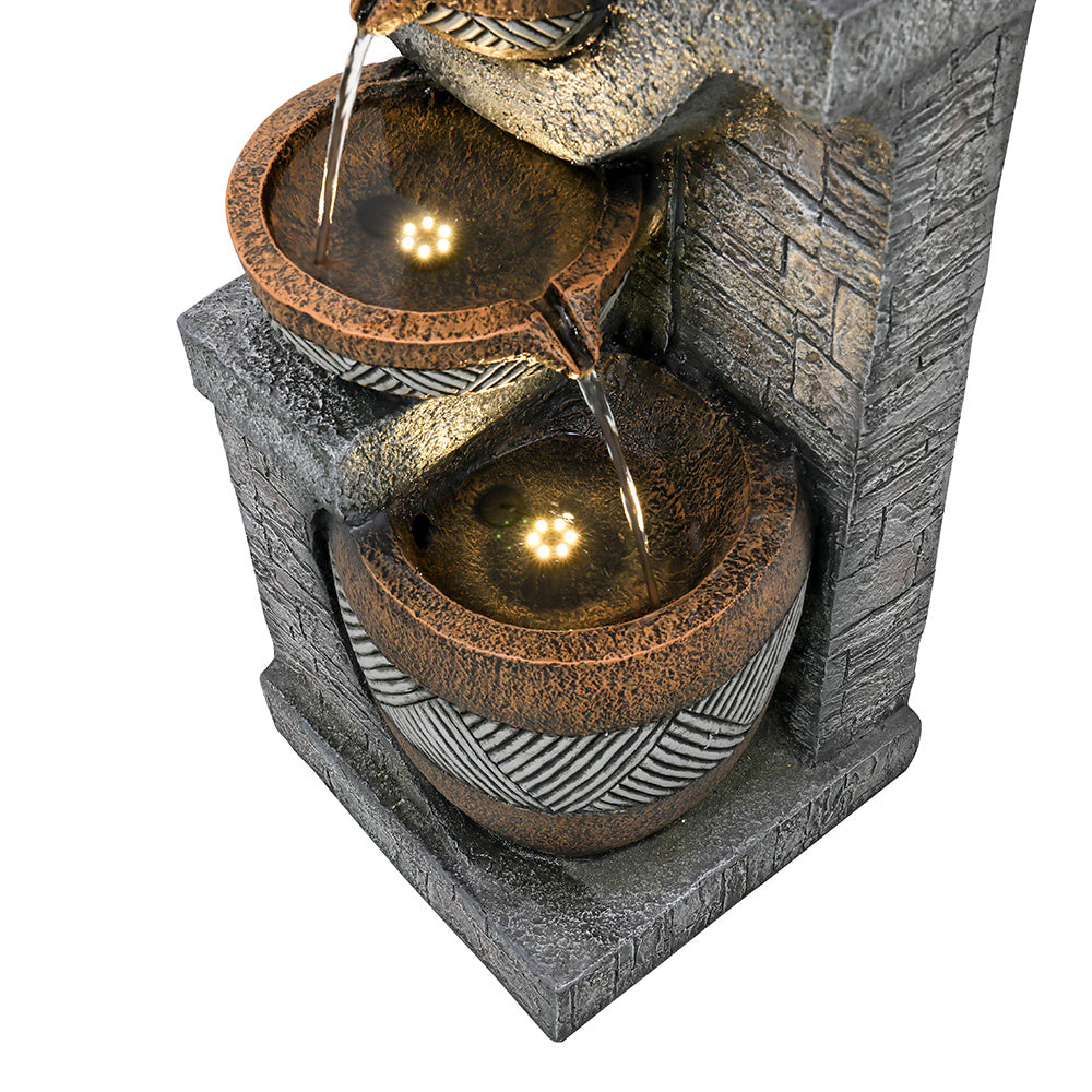 42.5" Garden Water Fountain - Elegant Home Garden Decor