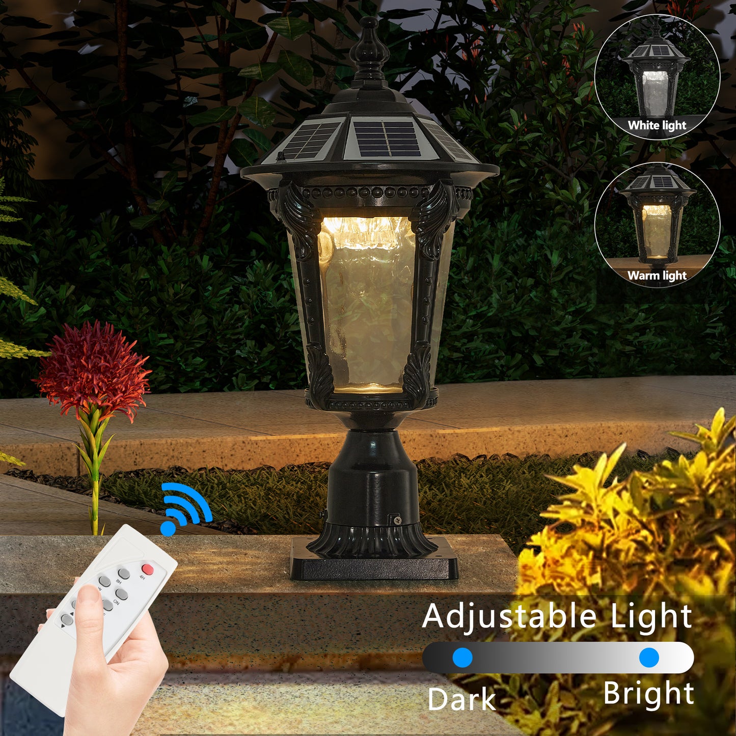 Solar Light with All-Weather Protection - IP65 Waterproof & Heat Resistant