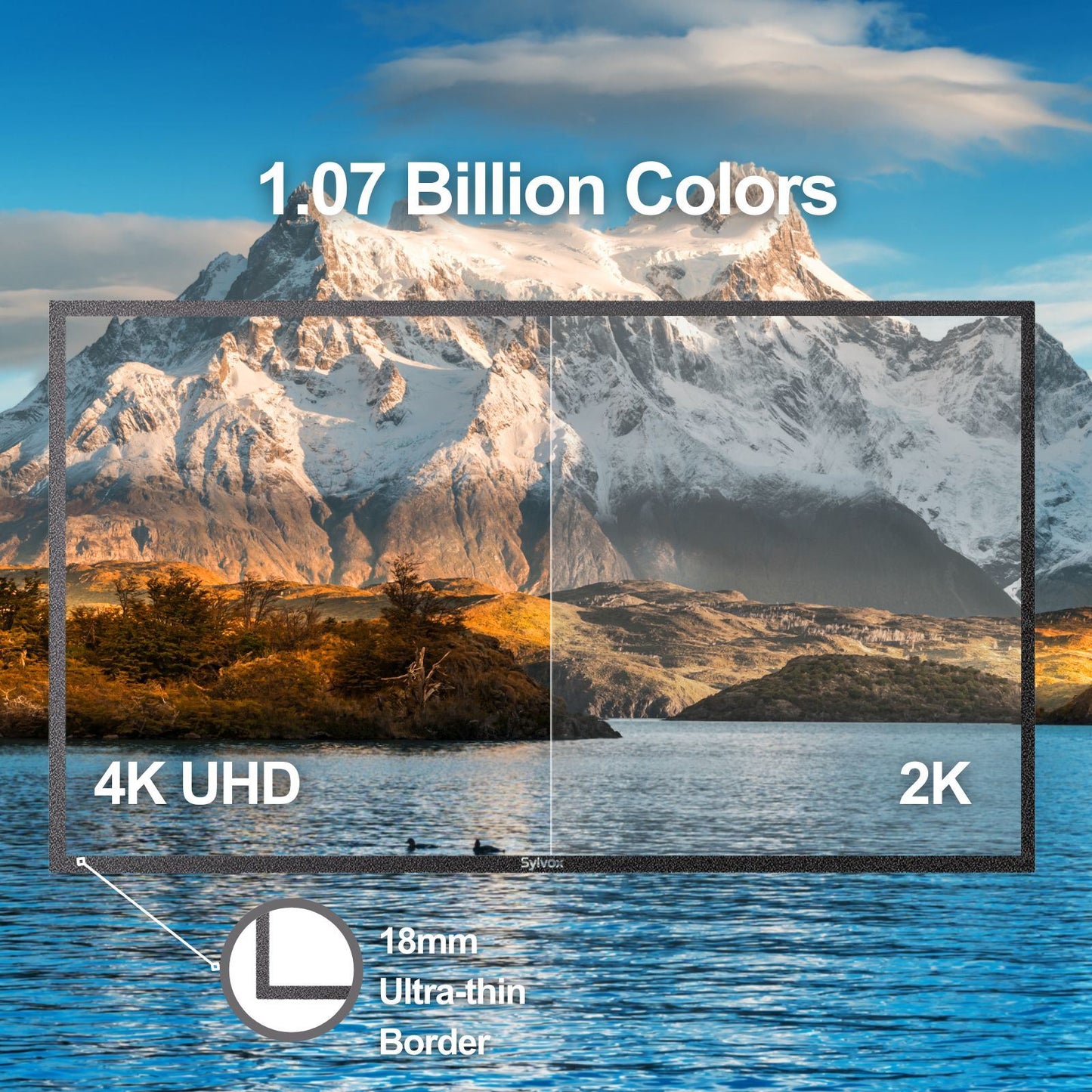 65 Inch Outdoor TV, 2000nits 4K UHD Weatherproof TV for Business - 2-Yr Warranty, 24/7 Operation, IP66 Waterproof