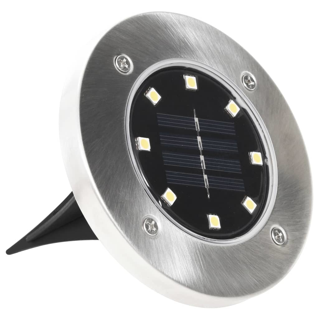 Solar Ground Lights - 8 pcs LED Lights