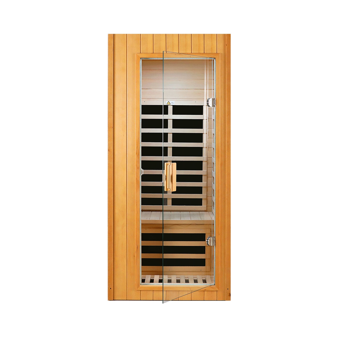 Hemlock One-Person Far Infrared Sauna Room - Roof Embedded Indoor Sauna