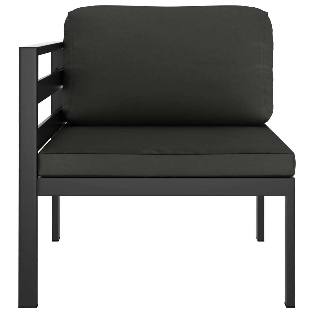 Stylish Aluminum Patio Lounge Set - Modular Design, Comfortable Cushions