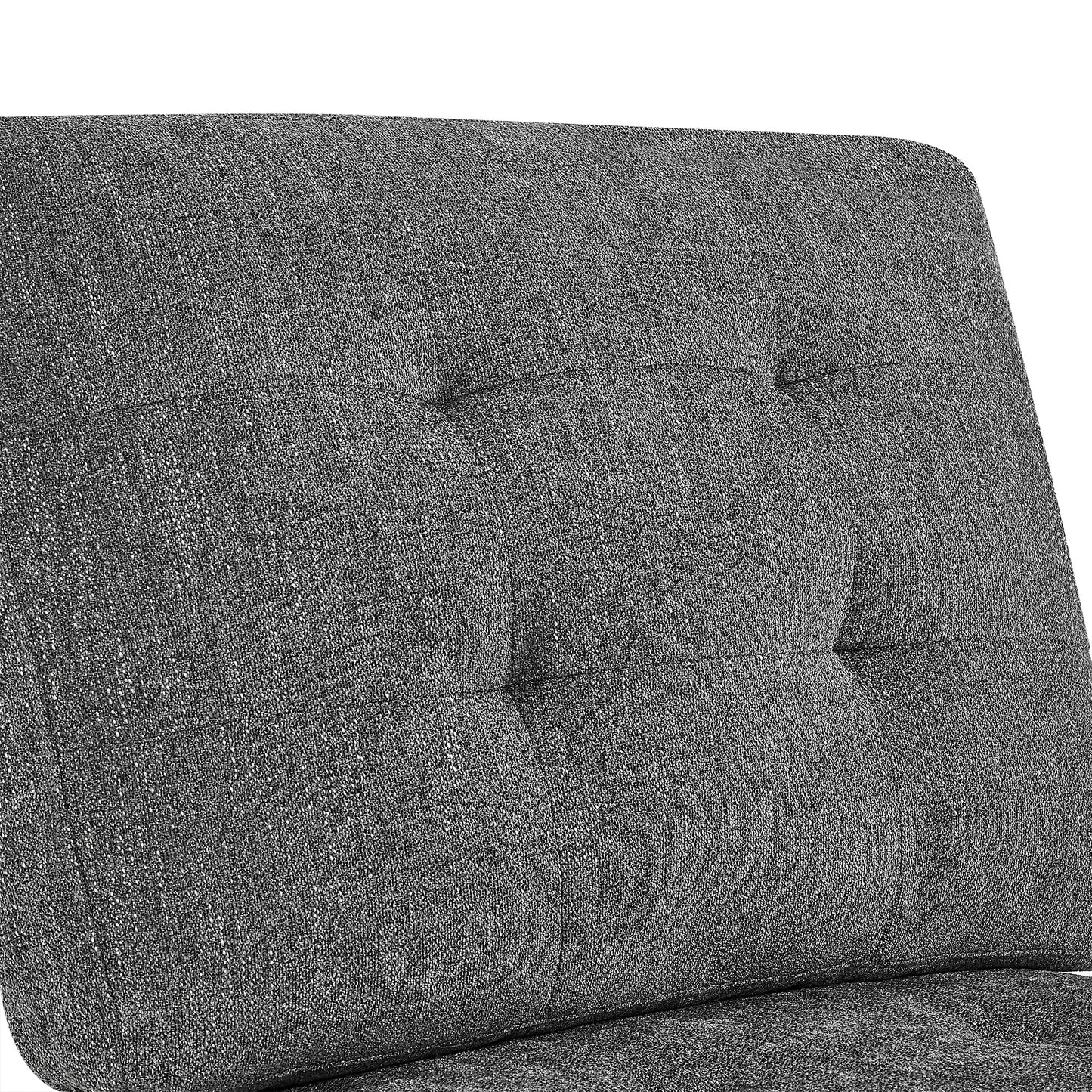 U-Shape Modular Sectional Sofa - DIY Combination, 12-Piece Set in Gray