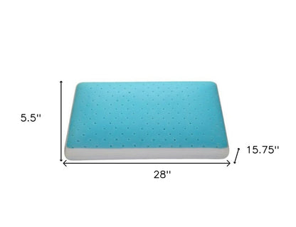 Cooling Gel Memory Foam Queen Size Bed Pillow