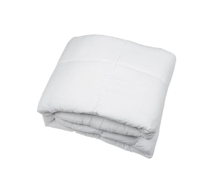 White Twin Microfiber Thread Count Down Alternative Duvet Insert