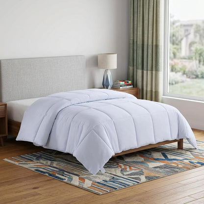 White Twin Microfiber Thread Count Down Alternative Duvet Insert