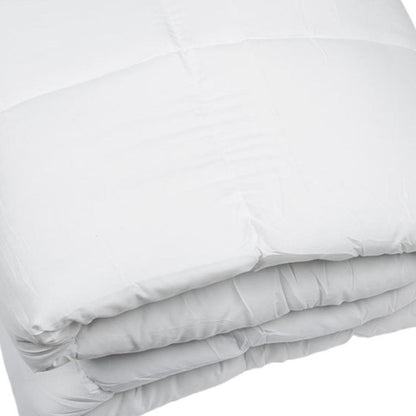 White Twin Microfiber Thread Count Down Alternative Duvet Insert