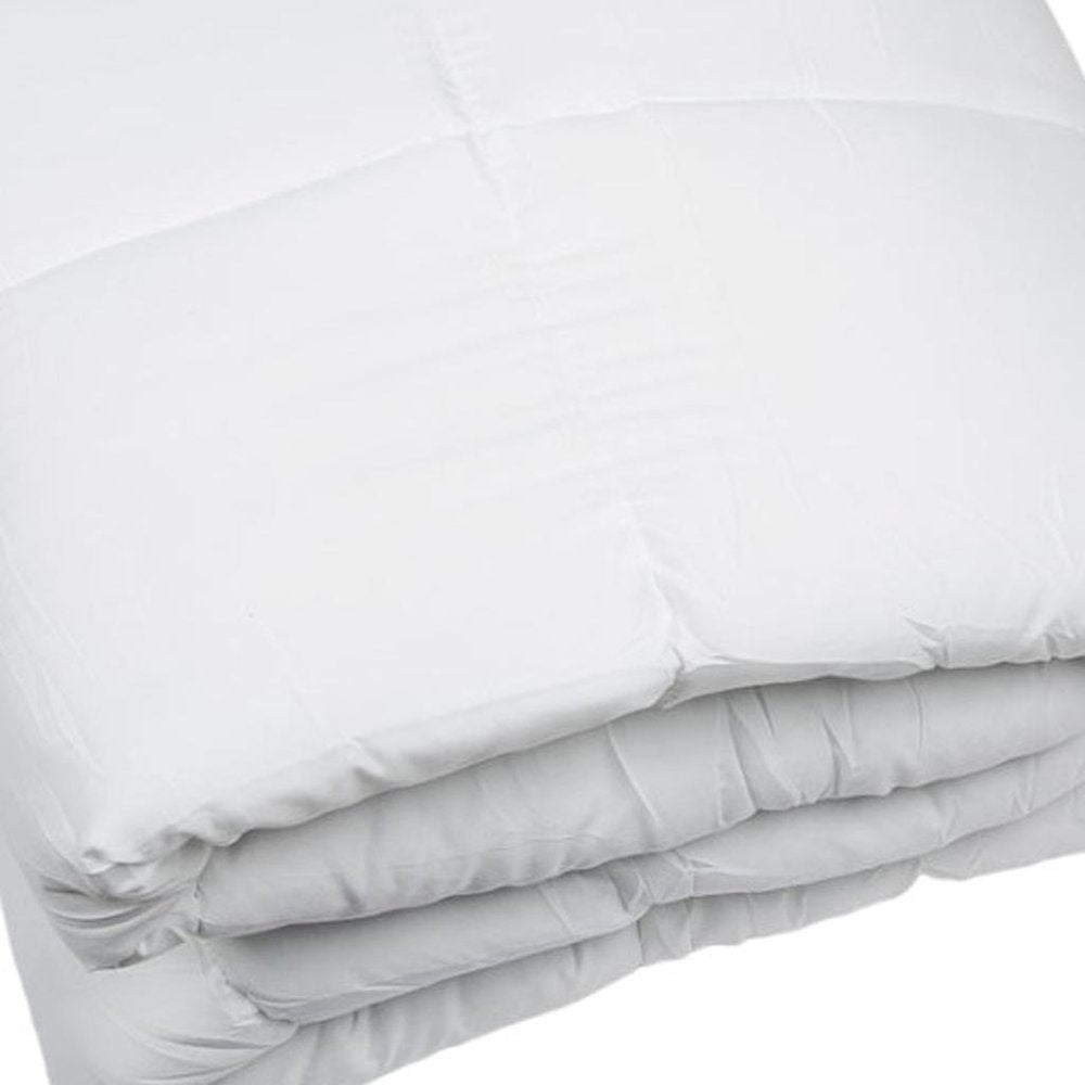 White Twin Microfiber Thread Count Down Alternative Duvet Insert