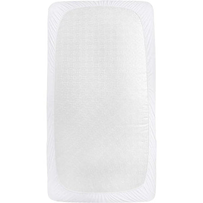 5" Deep Waterproof Bamboo Terry Cloth Crib Mattress Cover
