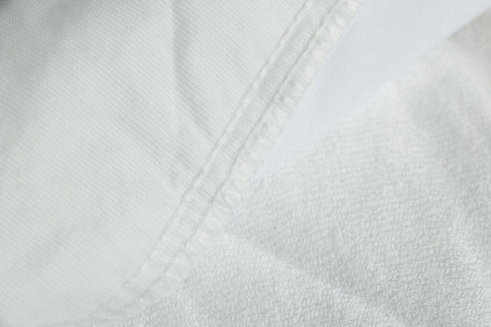 9" Waterproof Bamboo Terry Crib Mattress Pad Liner Mattress Cover Only.