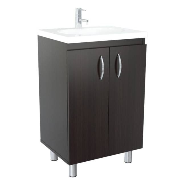 Modern Espresso Color Vanity And Sink