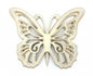 23" X 19" Red Butterfly Wood Hanging Dimensional Sculpture