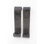 Set of Two Brown Metal Wall Sconce Candle Holders