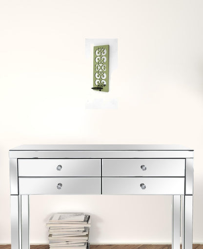 Green Wood Hanging Dimensional Sculpture