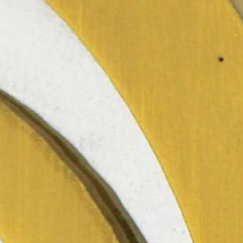 Yellow Wood Wall Decor