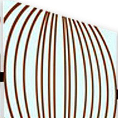 48 X 72 Multi Color Wood Canvas Sphere  Screen