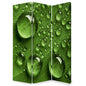 48" X 72" Multi Color Wood Canvas Rain  Screen