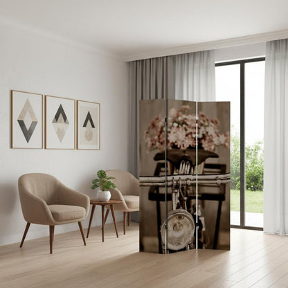 48" X 72" Multi Color Wood Canvas Valentine  Screen