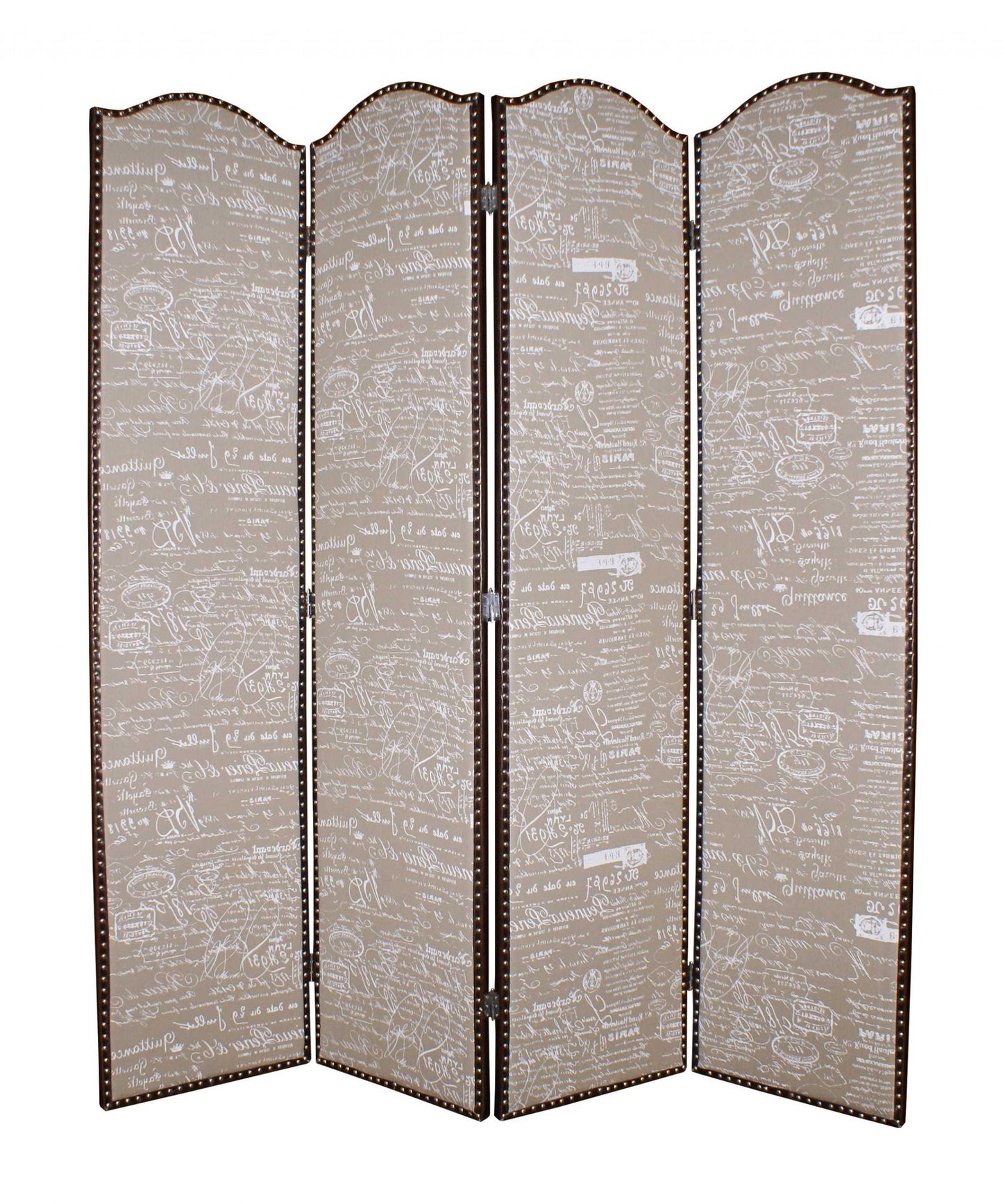 80 X 84 Tan Wood Galore  Screen