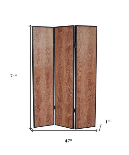 47 X 71 Brown Wood  Screen