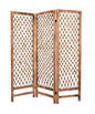 69" Natural Solid Wood Panel Screen Room Divider