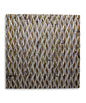 36" X 36" Silver Square Abstract Hanging Dimensional Sculpture