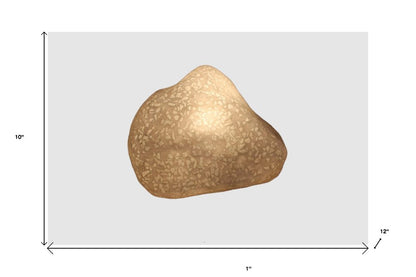 1 X 12 X 10 Sandstone Glass Pieces Polished Stone With Outdoor Light