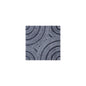 13" X 13" X 2" Gray Lined, Square - Wall Decor